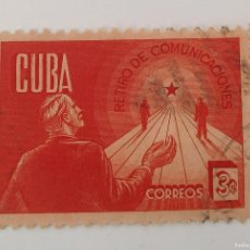 Sellos: SELLO DE CUBA RETIRO DE COMUNICACIONES