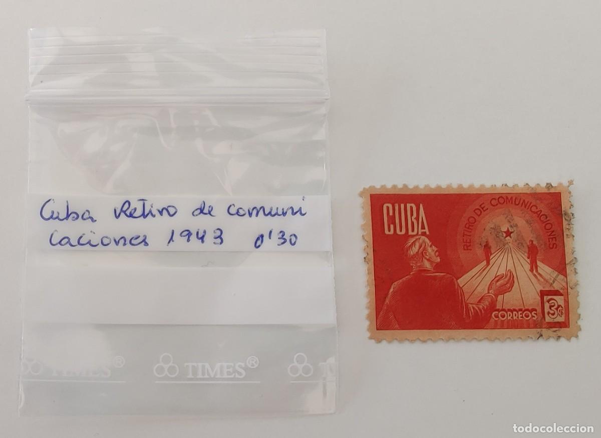 Sellos: Sello de Cuba Retiro de Comunicaciones - Foto 2