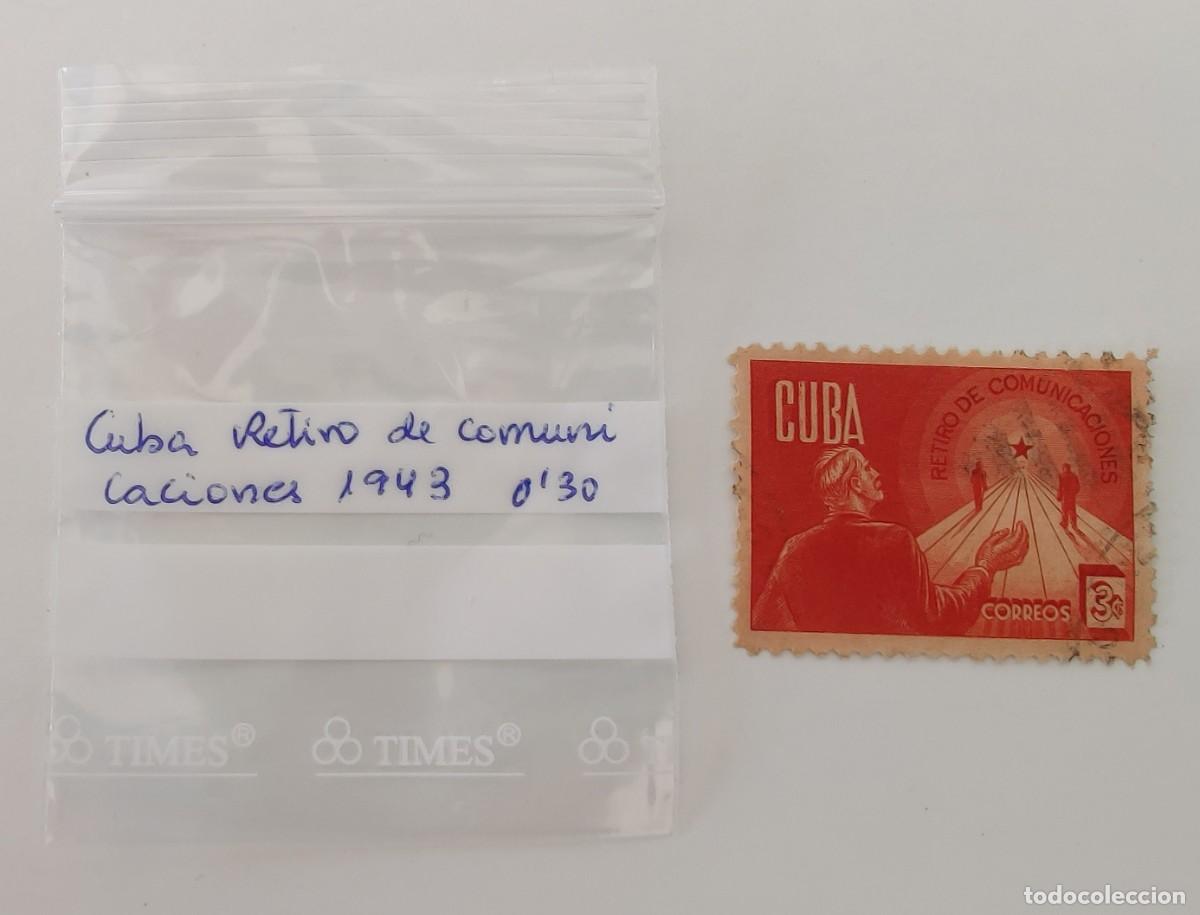 Sellos: Sello de Cuba Retiro de Comunicaciones - Foto 4