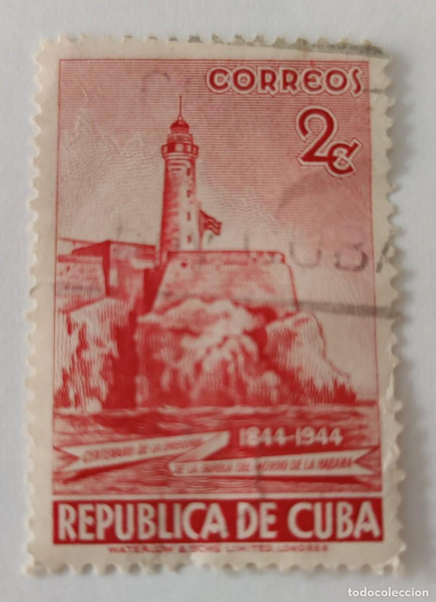 Sellos: Sello de Cuba Farola del Morro - Foto 3