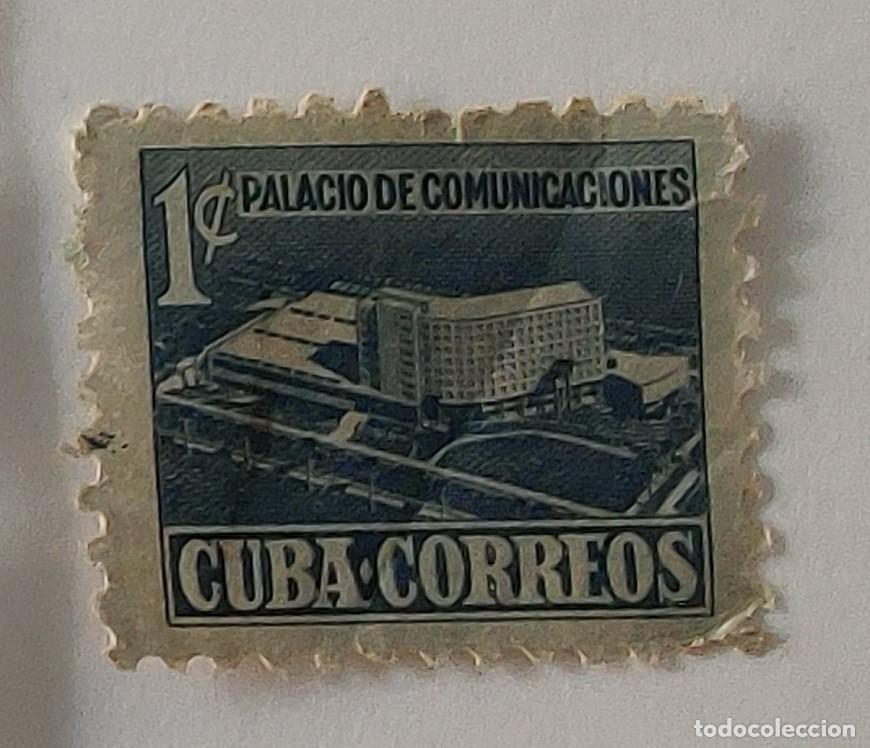 Sellos: Sello de Cuba Palacio de Comunicaciones - Foto 1