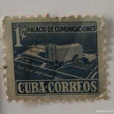 Sellos: SELLO DE CUBA PALACIO DE COMUNICACIONES