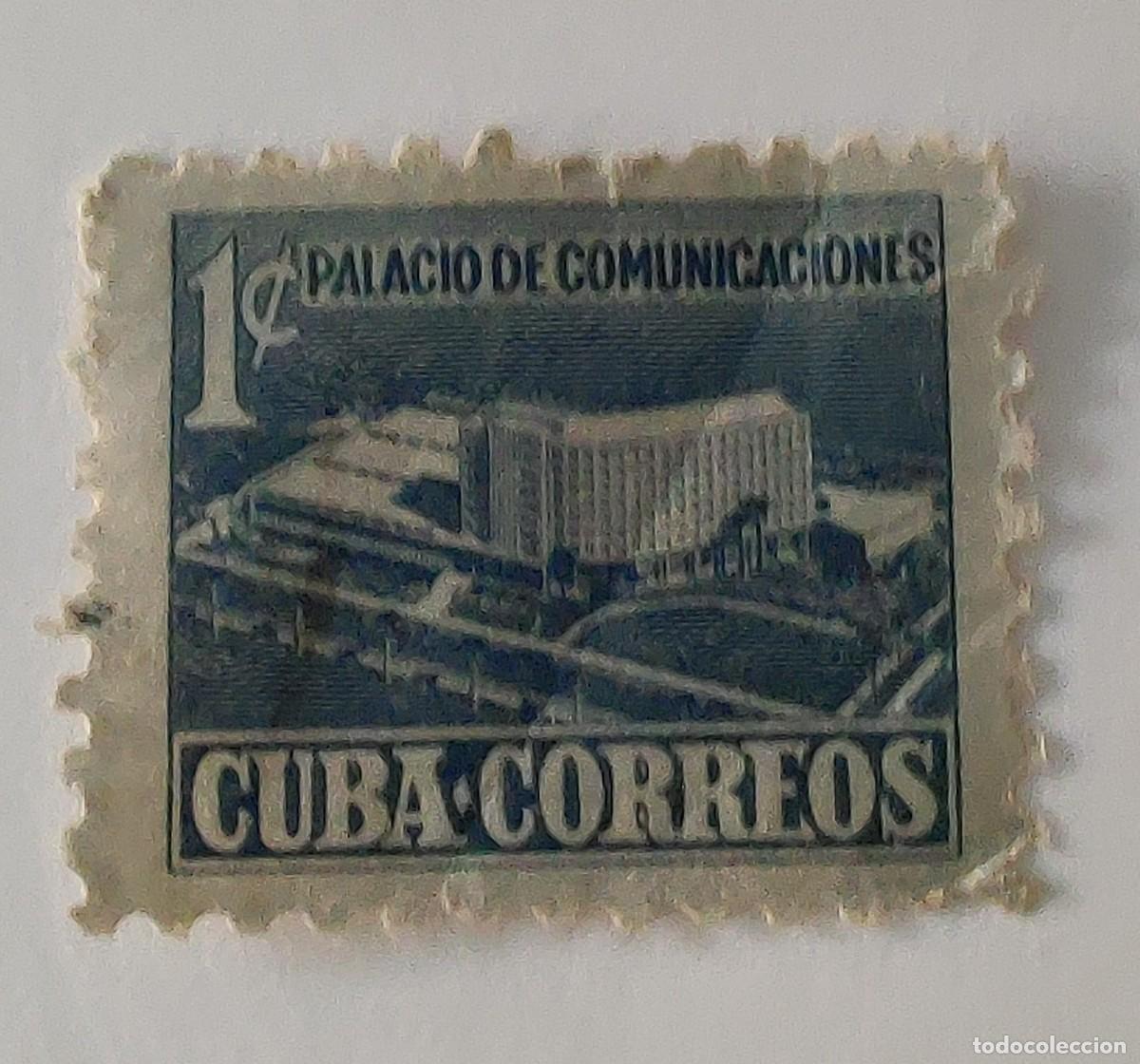 Sellos: Sello de Cuba Palacio de Comunicaciones - Foto 2