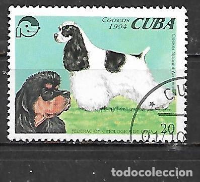Sellos: 1994: Perros - Cocker Spaniel Americano (CTO) - Foto 1