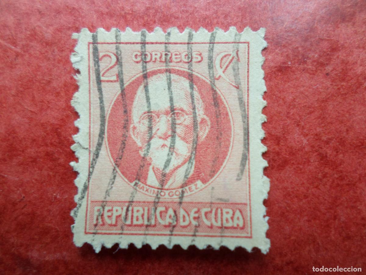 Sellos: :cuba, 1917, maximo gomez, Yvert 176 - Foto 1