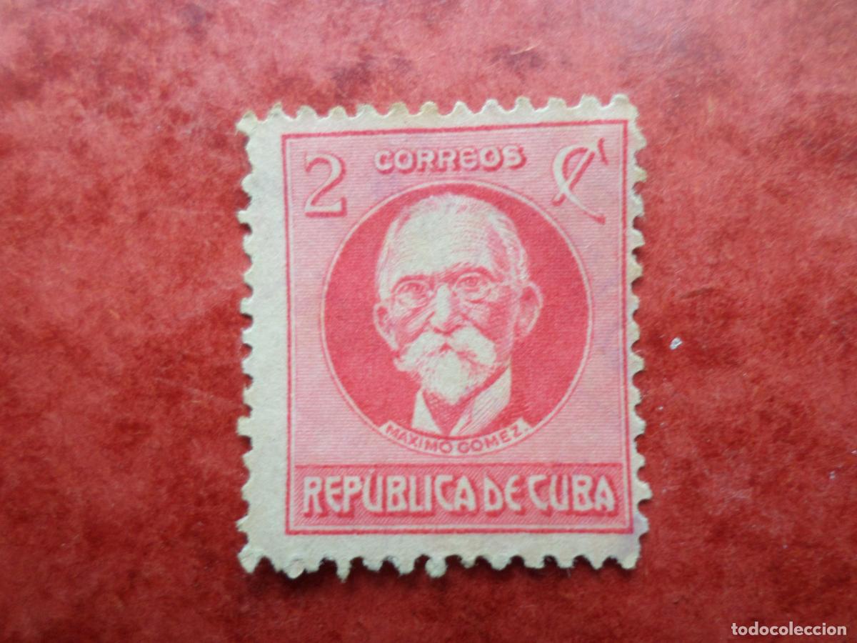 Sellos: :cuba, 1917, maximo gomez, Yvert 176 - Foto 1