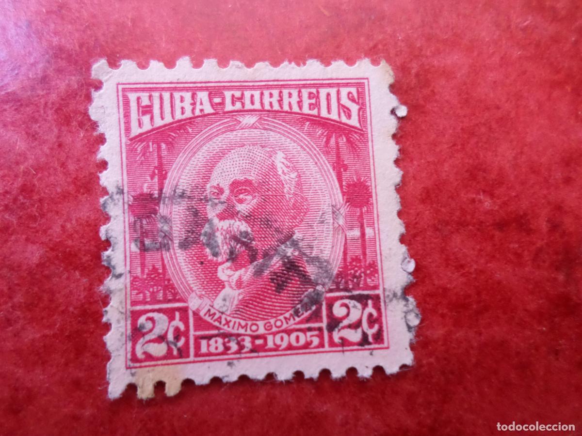 Sellos: :cuba, 1954, maximo gomez, Yvert 403 - Foto 1