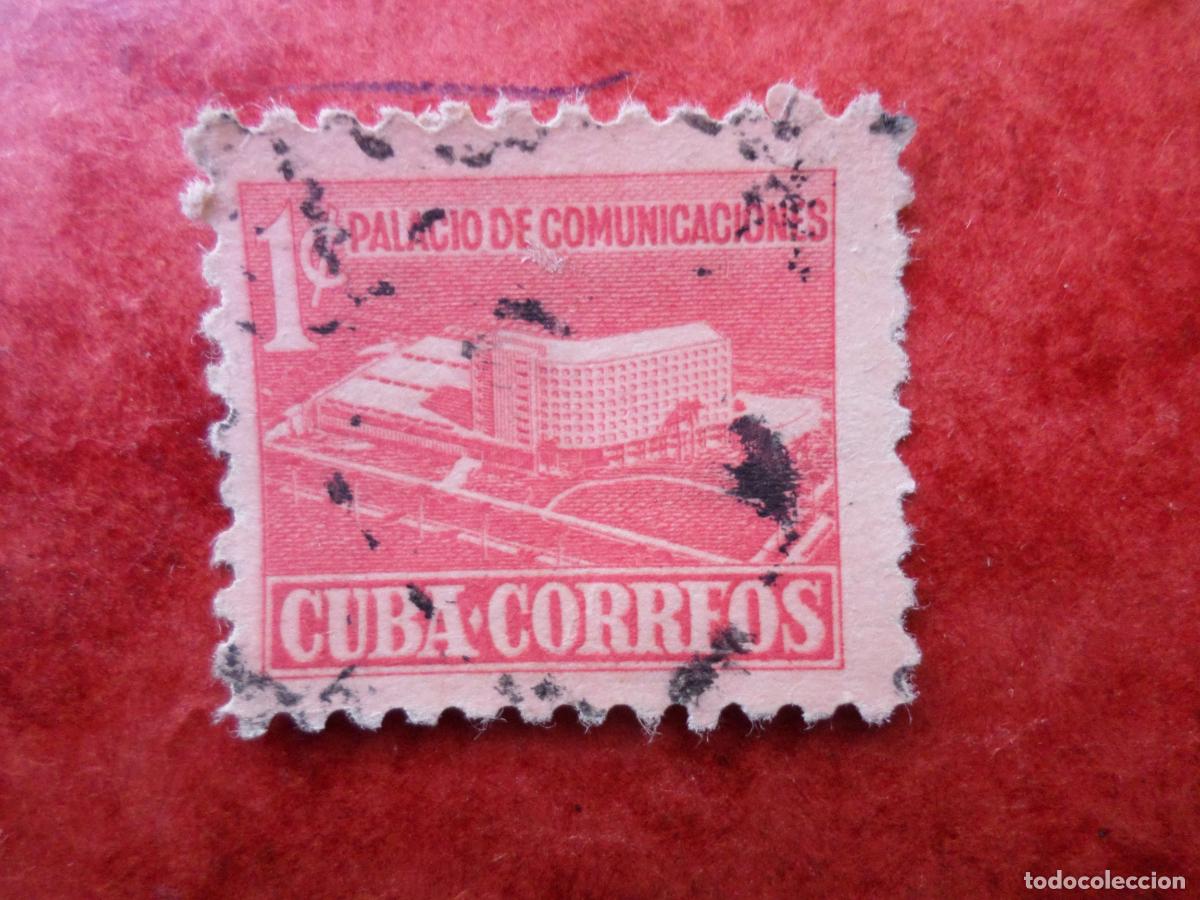 Sellos: :cuba, 1957, palacio de comunicaciones, Yvert 447 - Foto 1