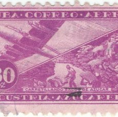 Sellos: ❤️ SELLO DE CUBA: INDUSTRIA AZUCARERA, 1954, 30 CENTAVOS CUBANOS ❤️