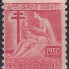 Sellos: 1950-292 CUBA REPUBLICA 1950 MNH SEMIPOSTAL.