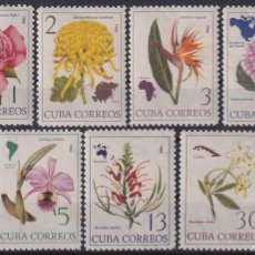 Sellos: 1965.223 CUBA 1965 MNH ORCHID ORQUIDEAS FLORES FLOWER.