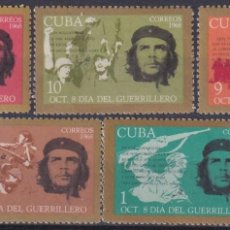 Sellos: 1968.132 CUBA 1968 MNH DIA DEL GUERRILLERO ERNESTO CHE GUEVARA.
