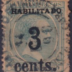 Sellos: 1899-673 CUBA US OCCUPATION PUERTO PRINCIPE 1899 5º ISSUE 3C S. 2MLS DANGEROUS FORGERY SMALL NUMBER.
