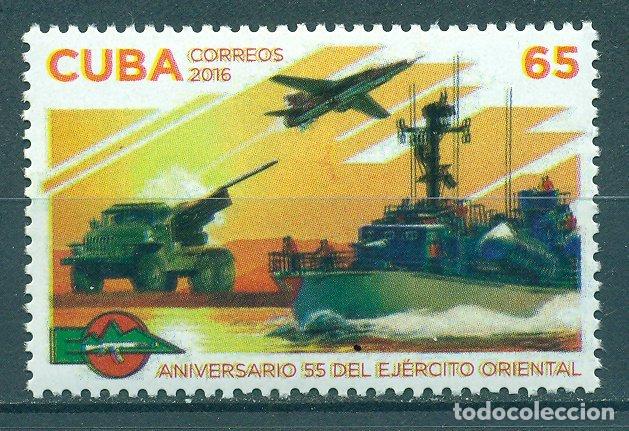 Sellos: 1315 2016 55 aniversario del Ej&eacute;rcito del Este Buques MNH - Foto 1