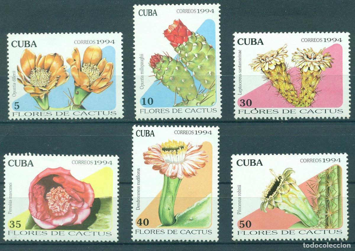 Sellos: 1315 1994 cactus Flora MNH - Foto 1