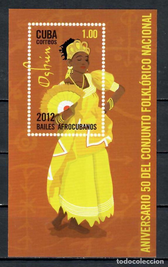 Sellos: 1315 2012 danzas afrocubanas Baile MNH - Foto 1