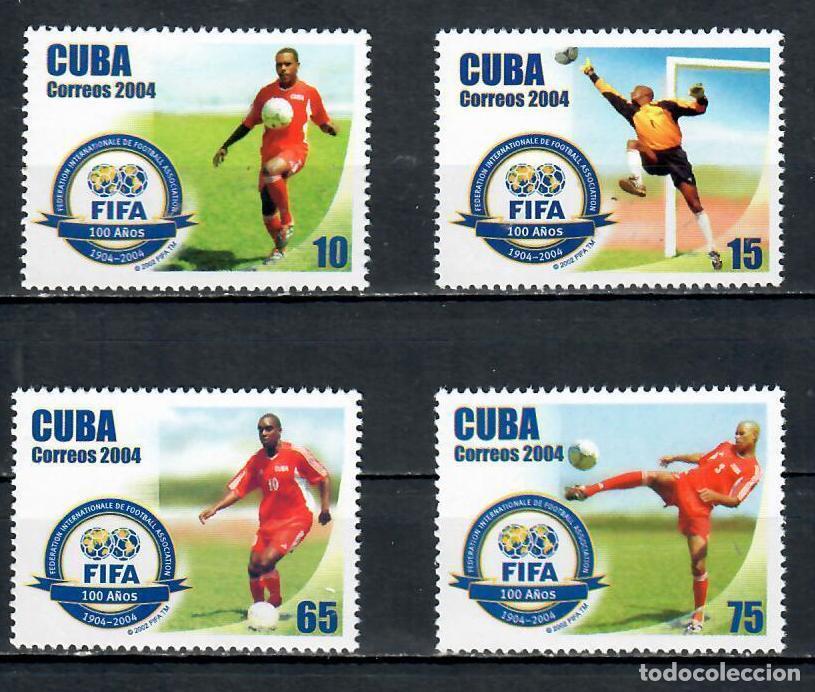 Sellos: 1315 2004 Centenario de la FIFA Deporte MNH - Foto 1