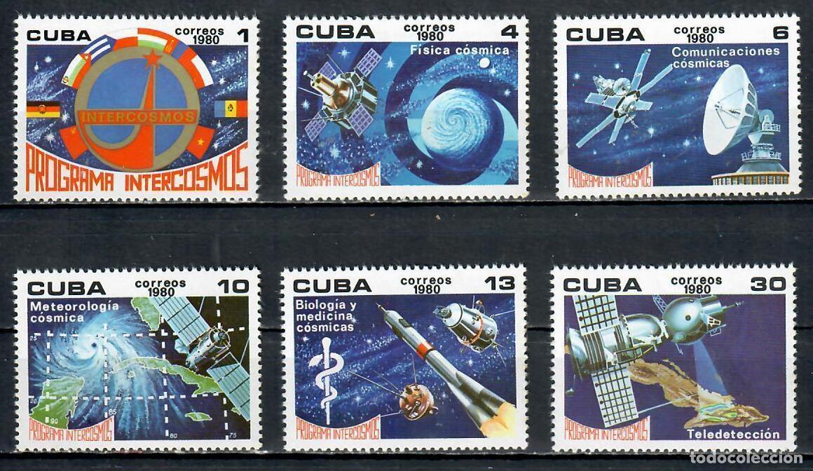 Sellos: 1315 1980 programa intercosmos Espacio MNH - Foto 1