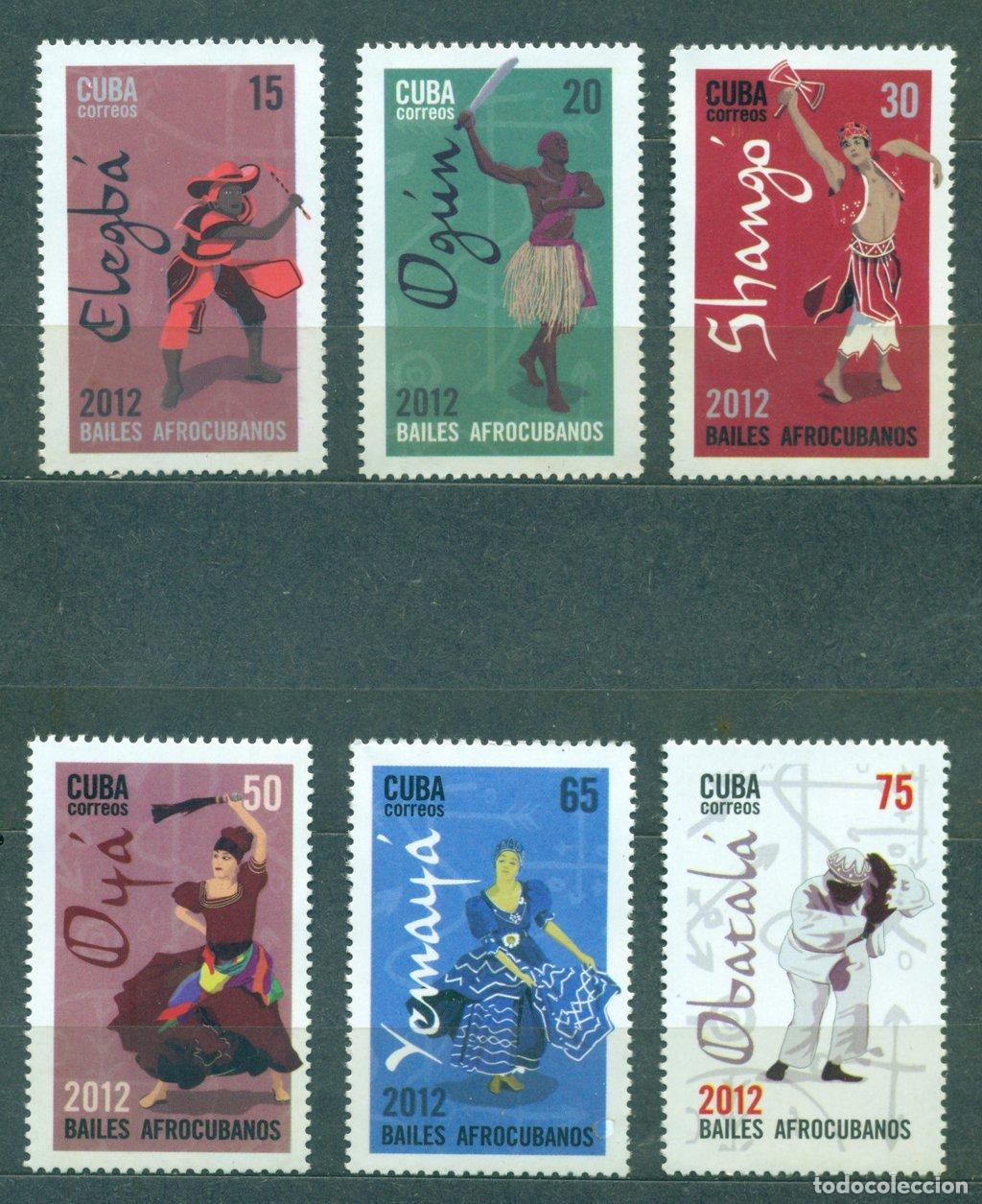 Sellos: 1315 2012 danzas afrocubanas Baile MNH - Foto 1