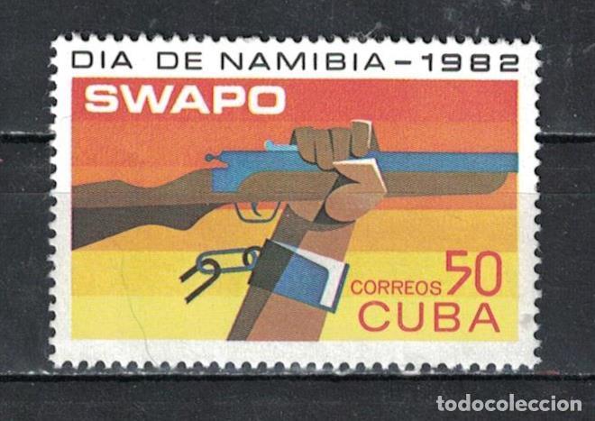 Sellos: 1315 1982 D&iacute;a de Namibia Arma MNH - Foto 1