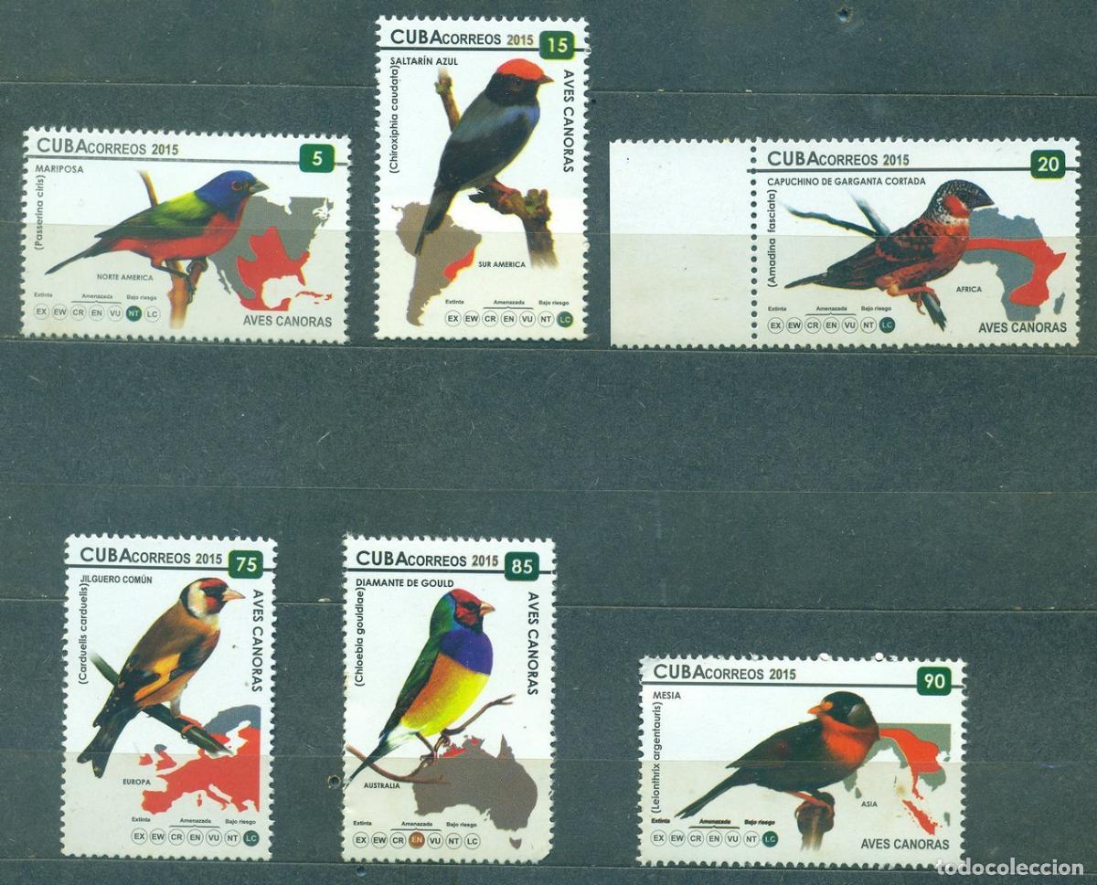 Sellos: 1315 2015 Aves Aves MNH - Foto 1