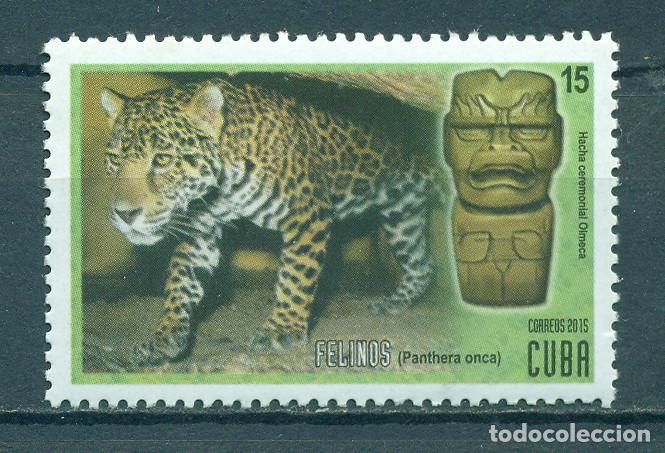 Sellos: 1315 2015 Pantera gatos MNH - Foto 1