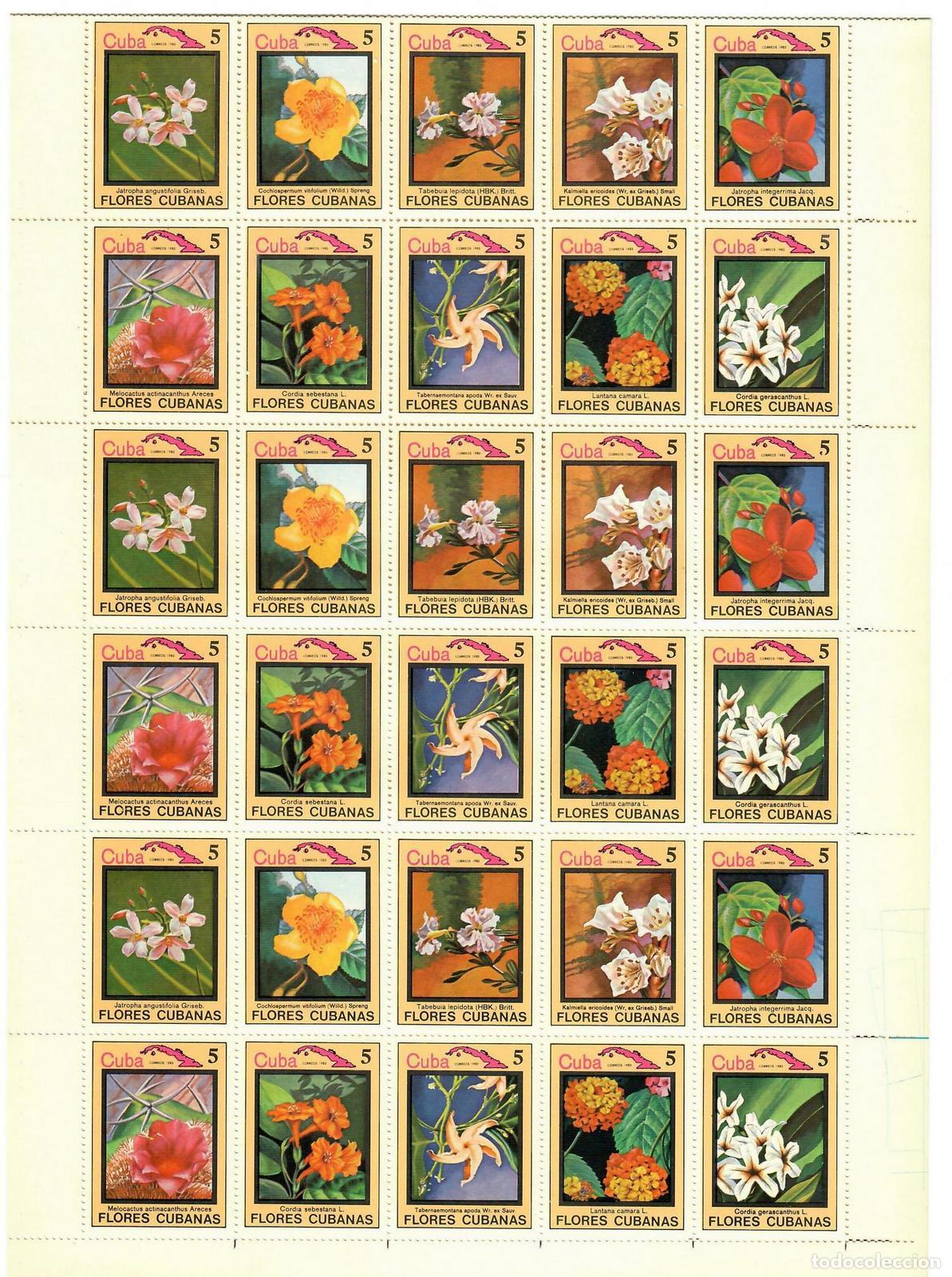 Sellos: 1315 1983 flores MNH - Foto 4