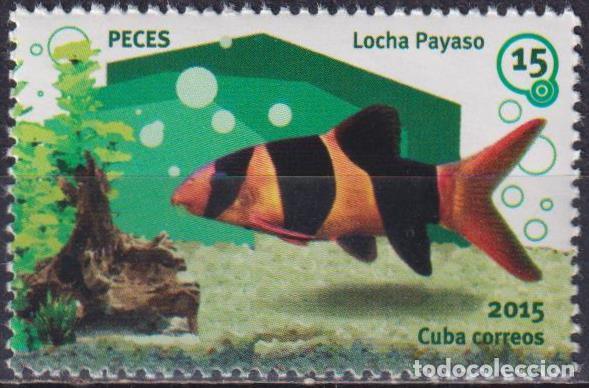 Sellos: 1315 2015 Pez MNH - Foto 1