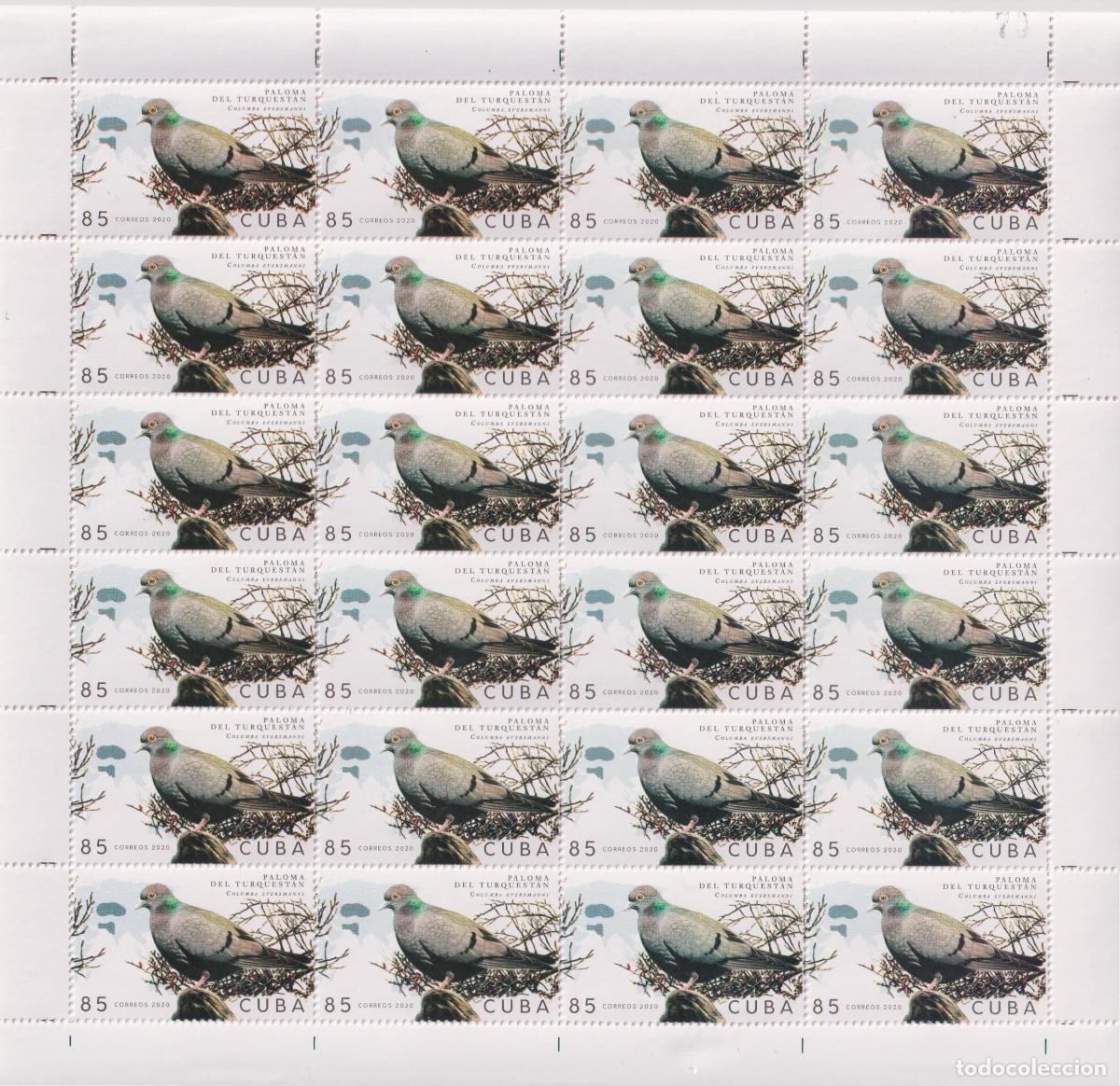 Sellos: 1315 2020 palomas Aves MNH - Foto 2