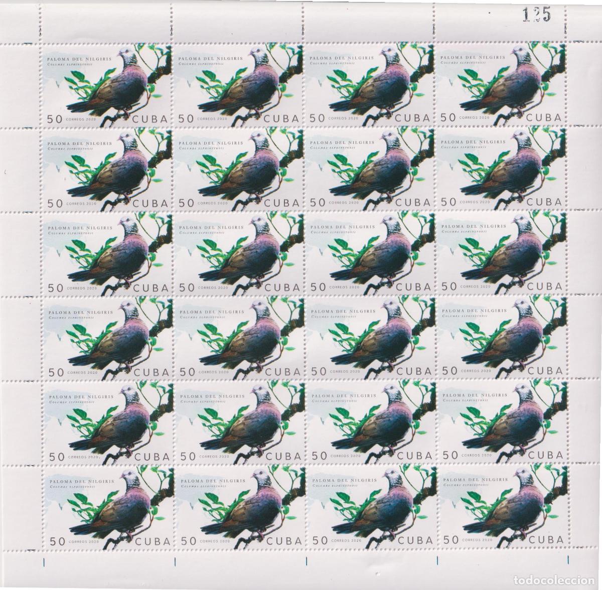 Sellos: 1315 2020 palomas Aves MNH - Foto 4
