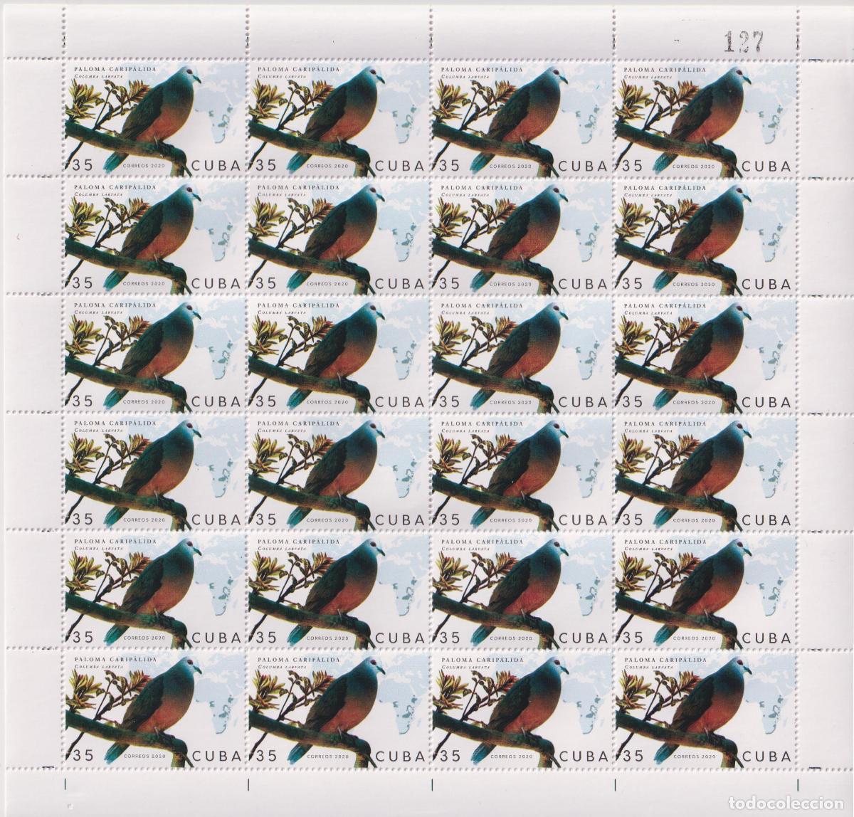Sellos: 1315 2020 palomas Aves MNH - Foto 5
