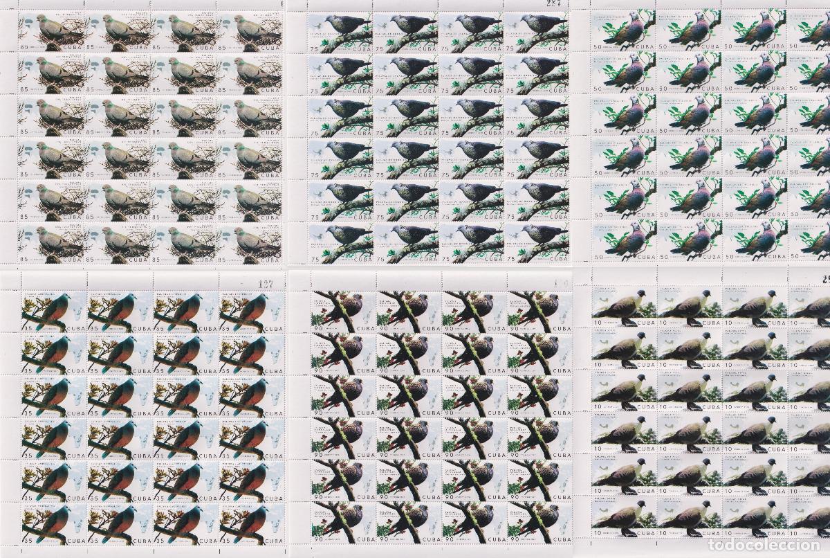 Sellos: 1315 2020 palomas Aves MNH - Foto 1