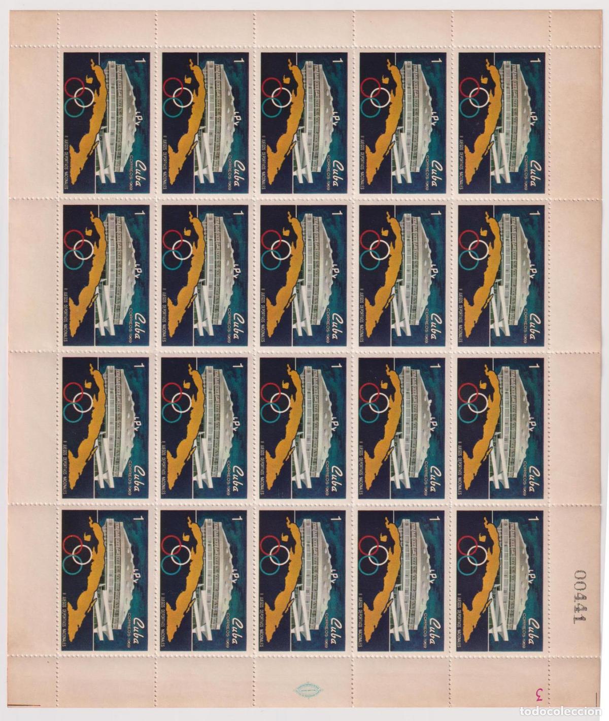 Sellos: 1315 1969 Deporte MNH - Foto 2