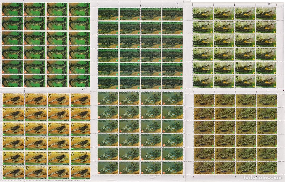 Sellos: 1315 2020 reptiles MNH - Foto 1