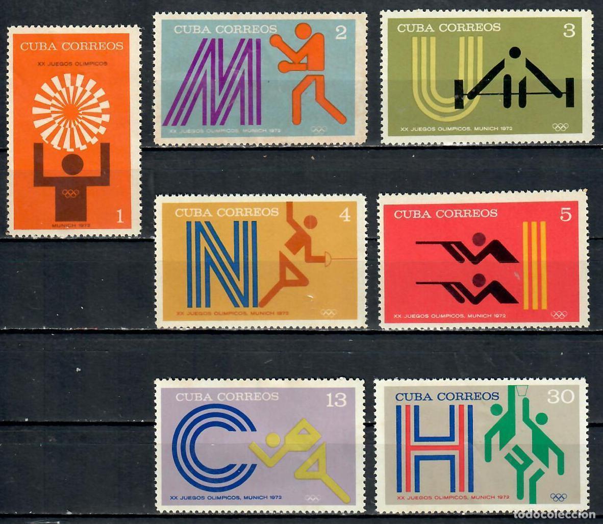 Sellos: 1315 1972 Deporte NG - Foto 1