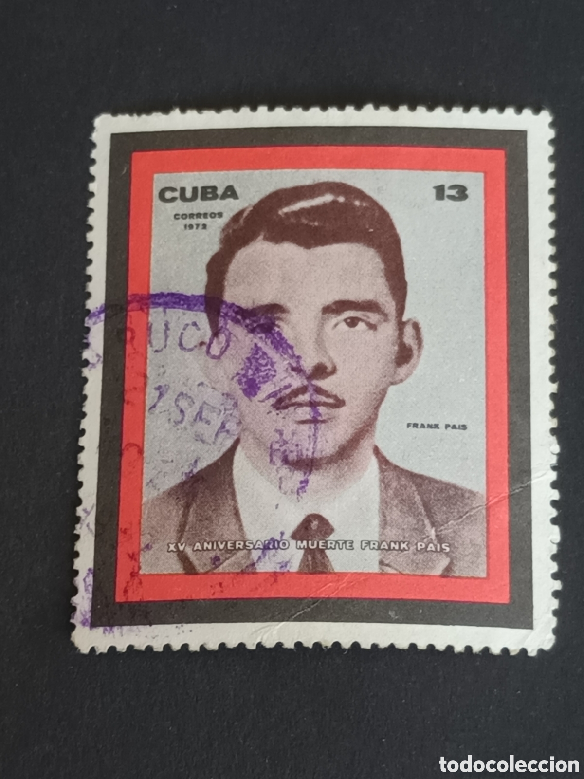 Sellos: CUBA. 1972. SELLO USADO. - Foto 1