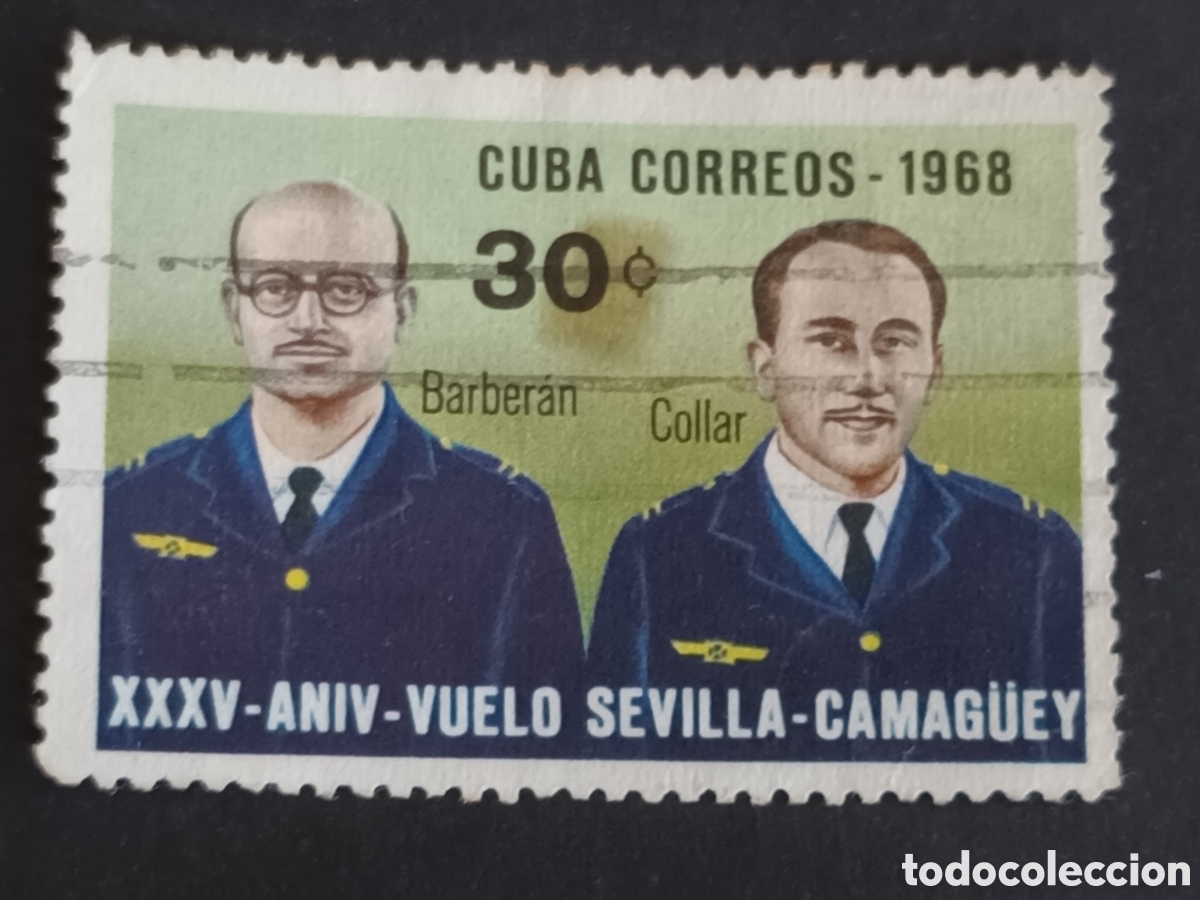 Sellos: CUBA. 1968. SELLO USADO. - Foto 1