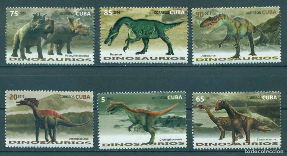 Sellos: 1315 2016 dinosaurios dinosaurios MNH - Foto 1