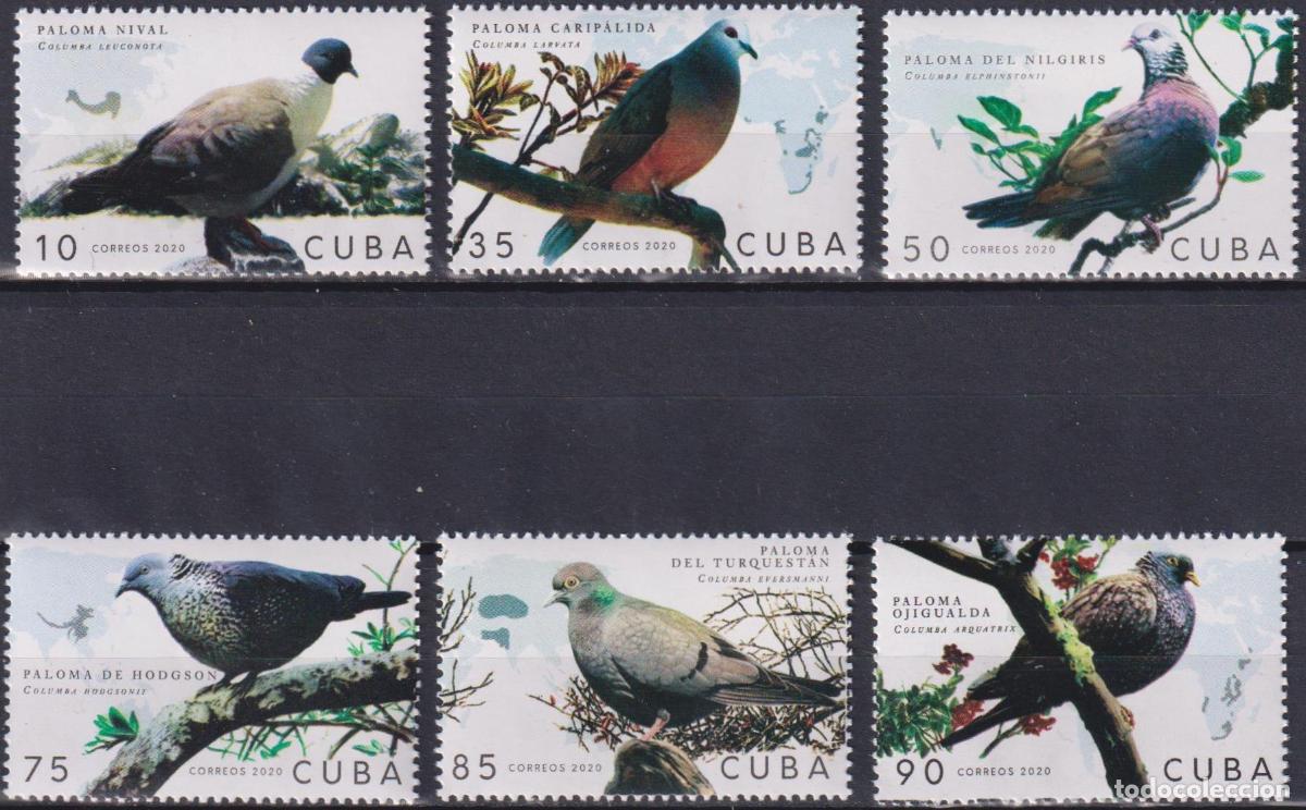 Sellos: 1315 2020 Aves MNH - Foto 1