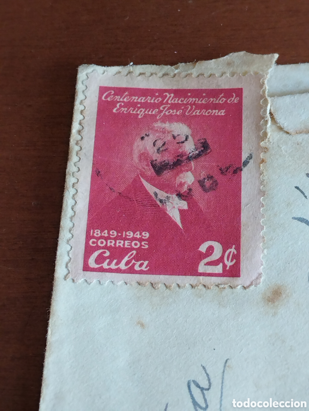 Sellos: Sobre de correos con sello de CUBA - Foto 2