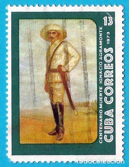 Sellos: Cuba. 1973. Scott # 1798. General Ignacio Agramonte - Foto 1