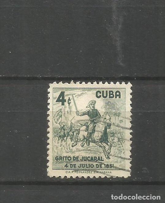 Sellos: CUBA YVERT NUM. 457 USADO - Foto 1