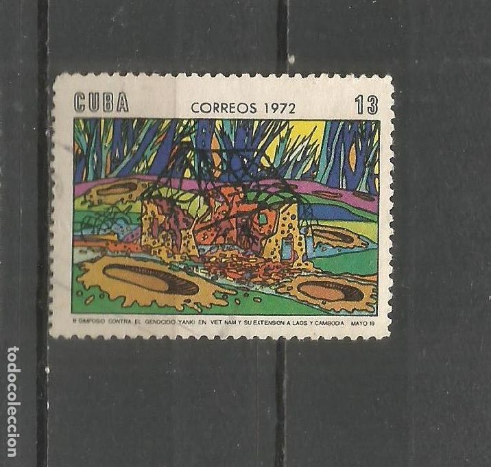 Sellos: CUBA YVERT NUM. 1583 USADO - Foto 1