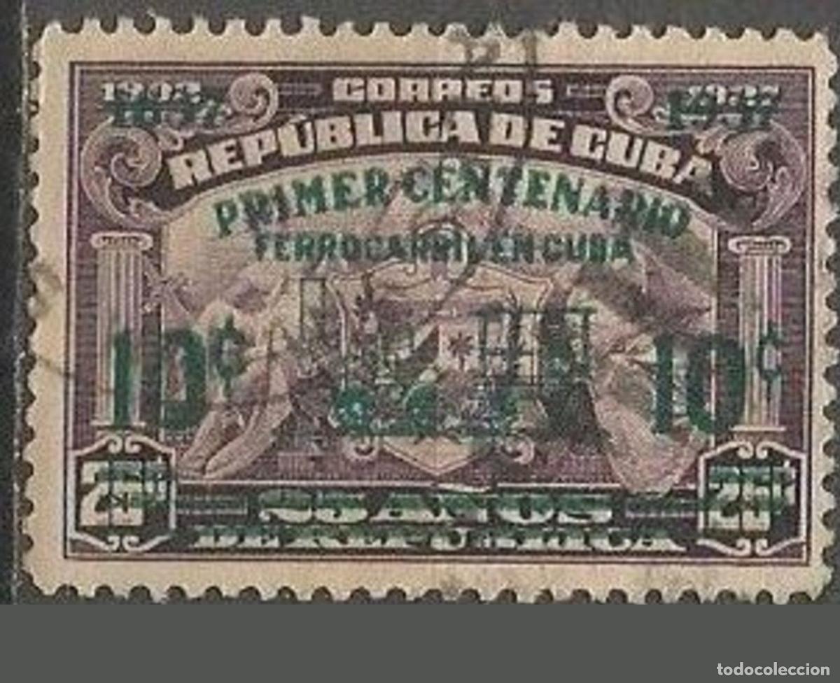 Sellos: CUBA YVERT NUM. 254 USADO - Foto 1