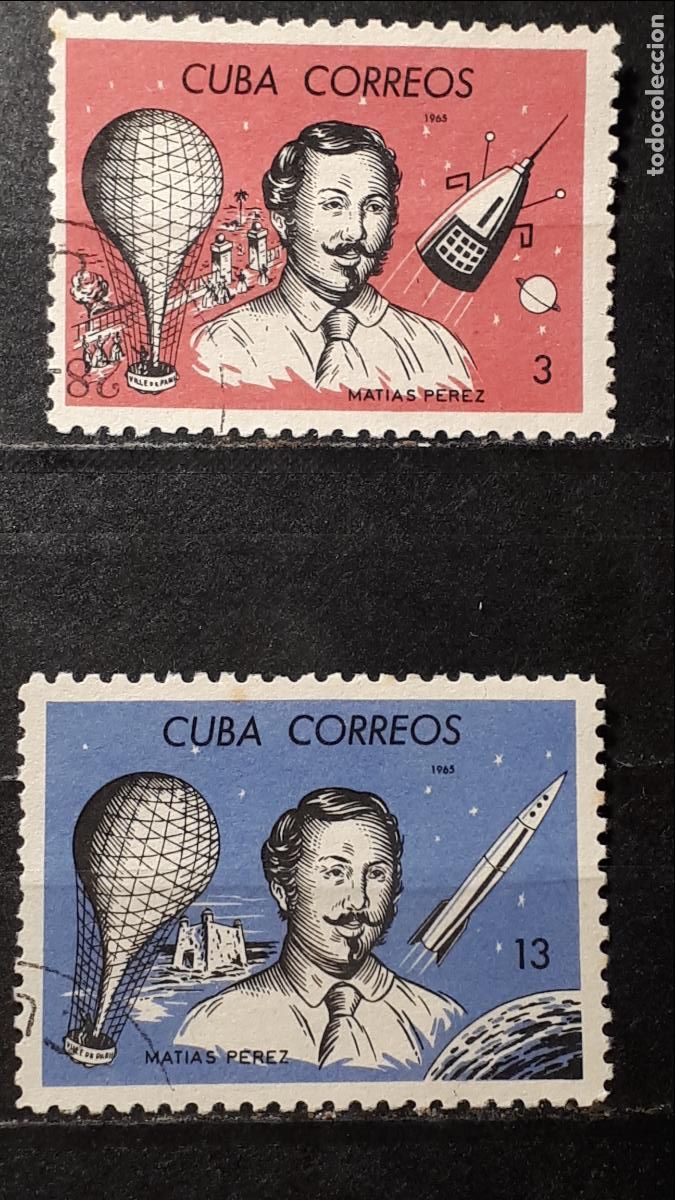 Sellos: CUBA &deg;. A&Ntilde;O 1965. YVERT 856/7 - Foto 1