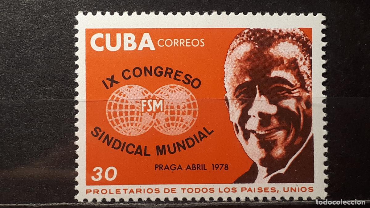 Sellos: CUBA. **. A&Ntilde;O 1978. YVERT. 2053 - Foto 1