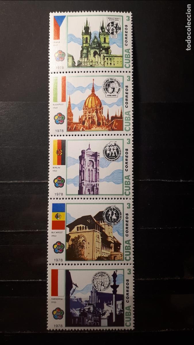 Sellos: CUBA. **. A&Ntilde;O 1978. YVERT. 2067/71 - Foto 1