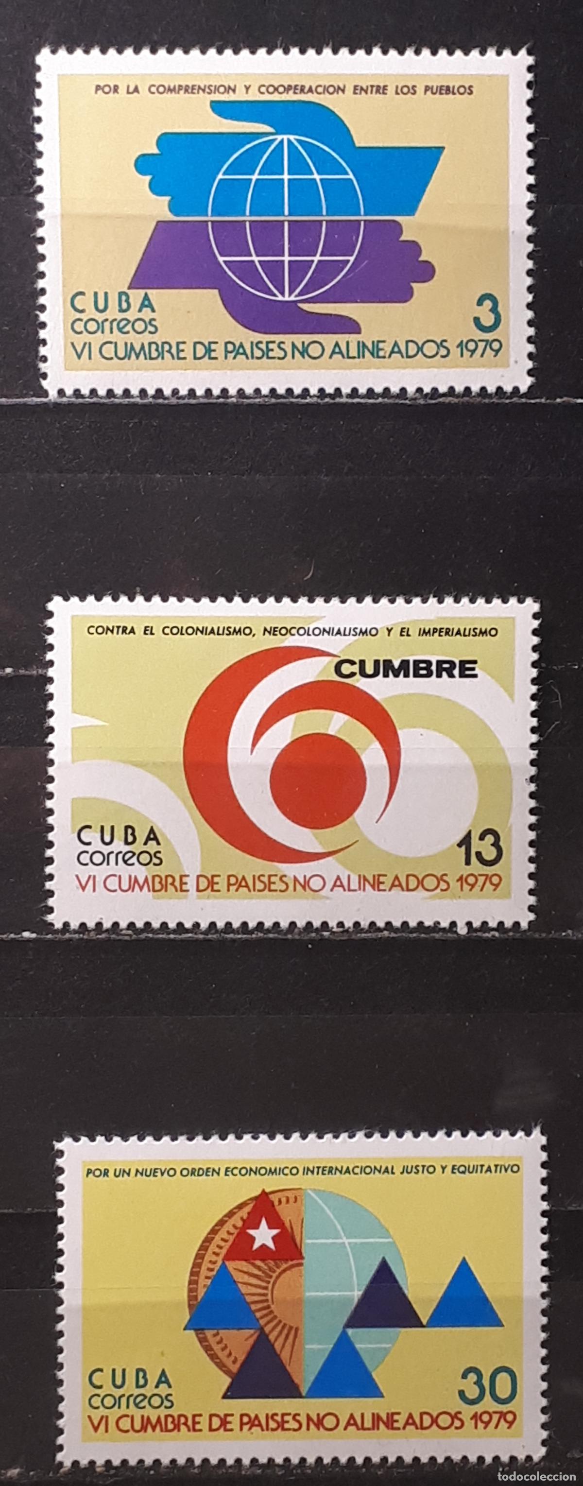 Sellos: CUBA. **. A&Ntilde;O 1979. YVERT. 2116/8 - Foto 1