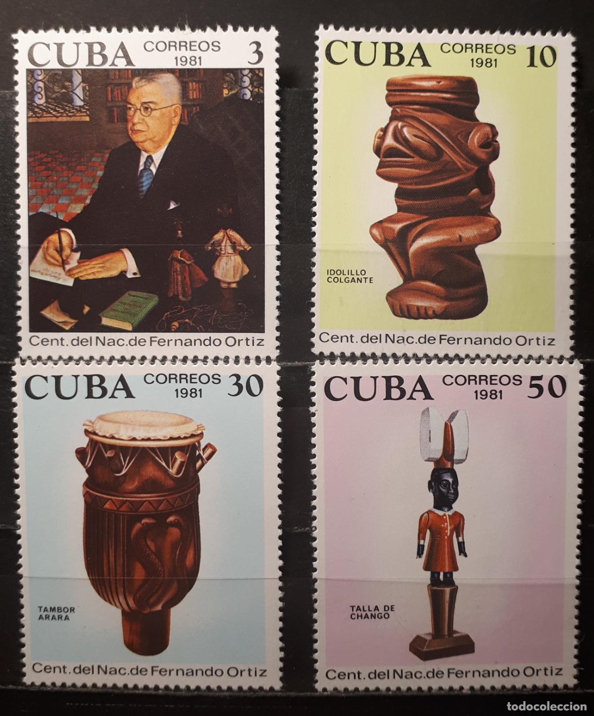 Sellos: CUBA. (*). A&Ntilde;O 1981. YVERT. 2310/3 - Foto 1
