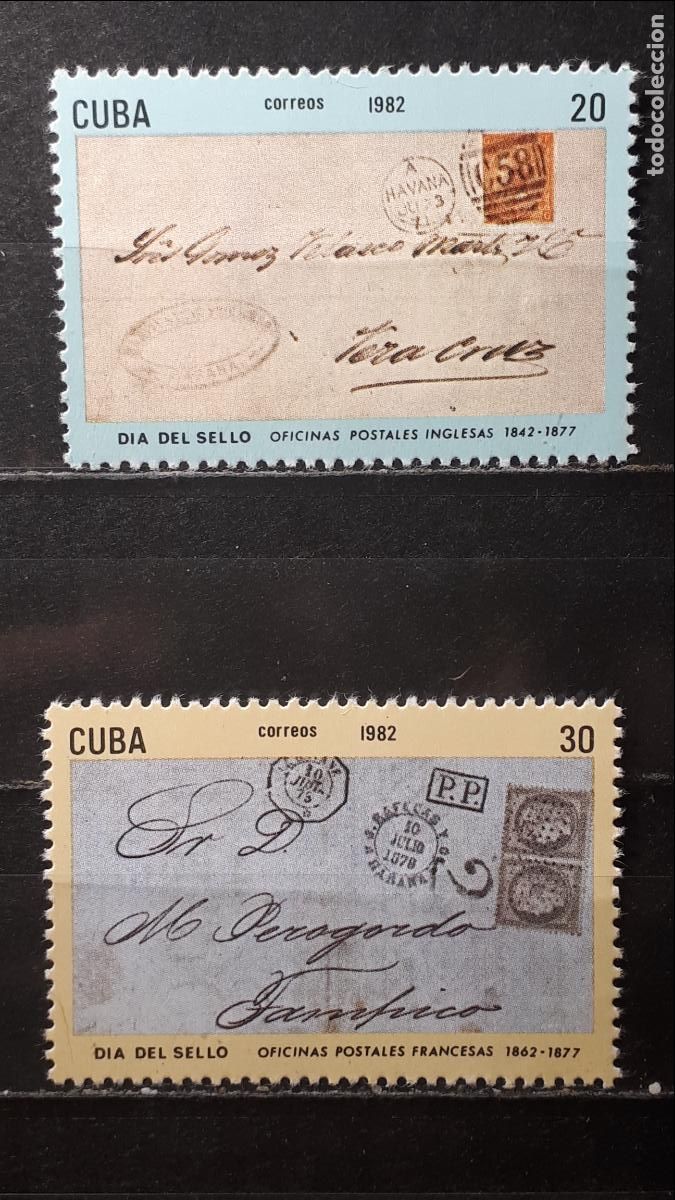 Sellos: CUBA. **. A&Ntilde;O 1982. YVERT. 2359/60 - Foto 1
